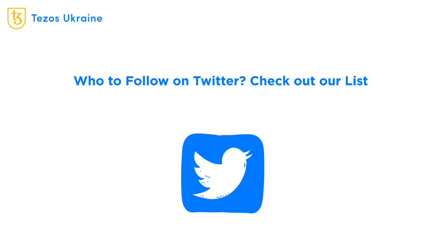 Who to Follow on Twitter to Be the First to Know All Tezos News?
