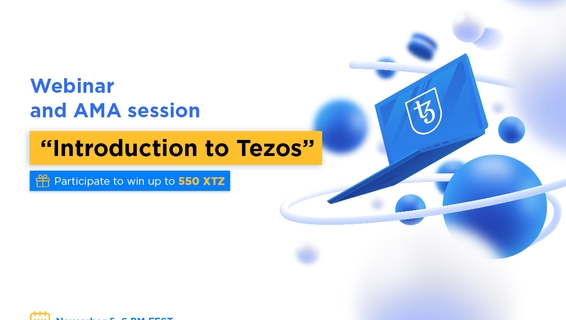 “Introduction to Tezos” Webinar and AMA Session