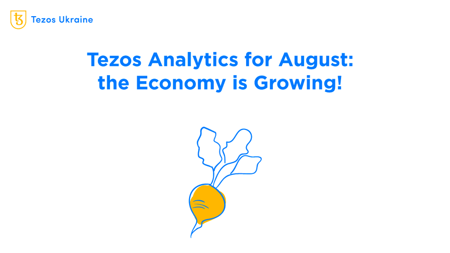Tezos Economy in August: More Active Users